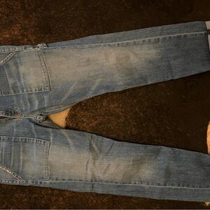 rag & bone Women's Straight Blue Jeans